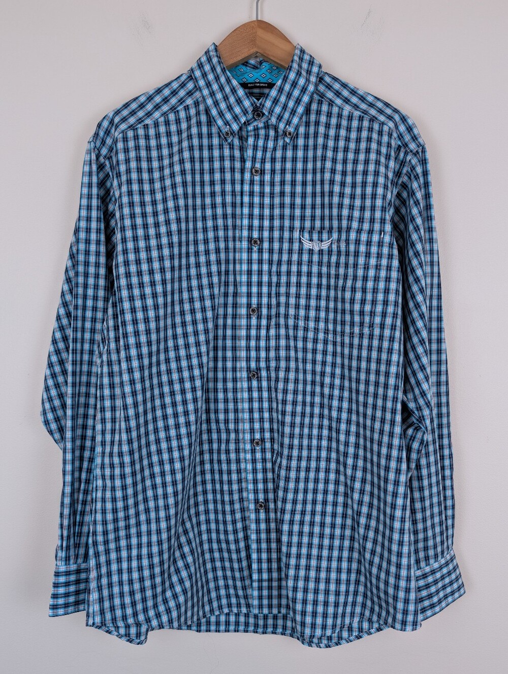 Ariat Relentless Plaid Button Down Flip Cuff Long Sleeve Shirt